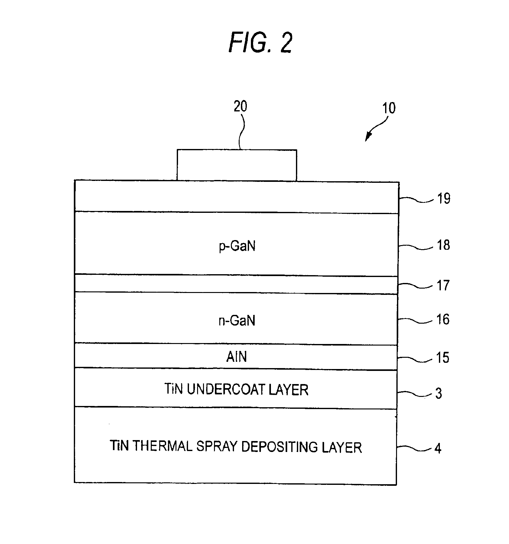 III group nitride based semiconductor element and method for manufacture thereof