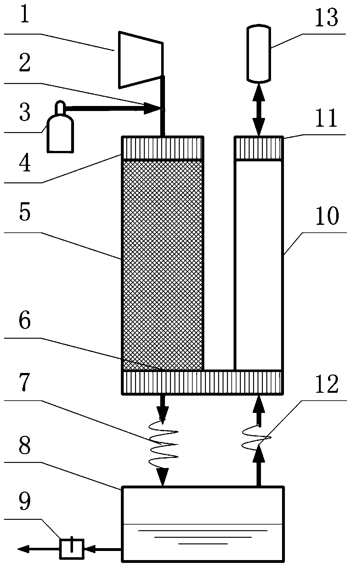 A regenerative refrigerator with built-in liquefier