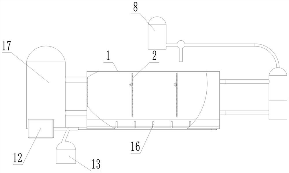 Water treatment system based on enhanced heat exchange