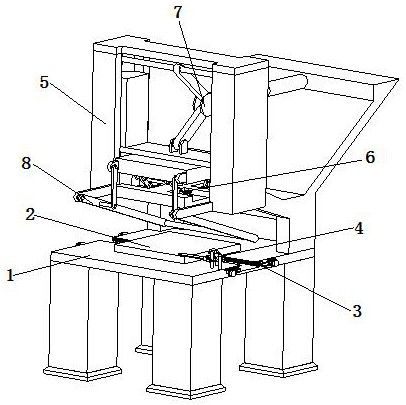 Satellite sheet metal processing device