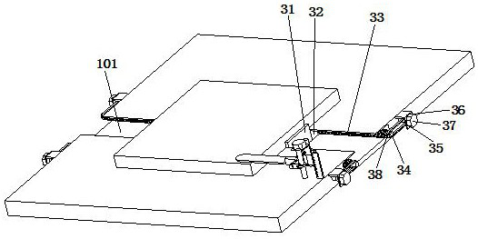 Satellite sheet metal processing device