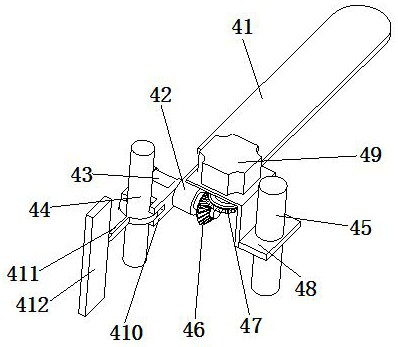 Satellite sheet metal processing device