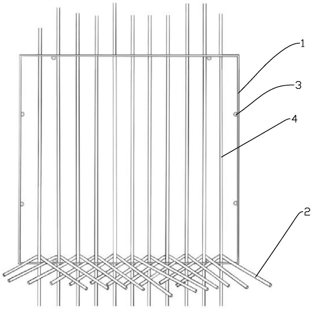 Building materials for wall woven decoration suitable for standardized production and manufacturing method thereof