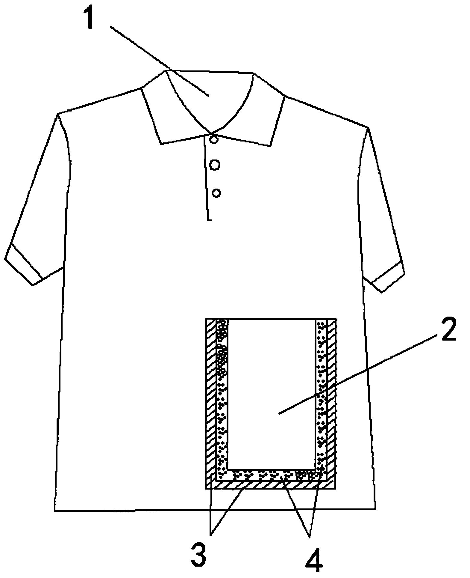 Strong-ventilation clothing with refrigerator function