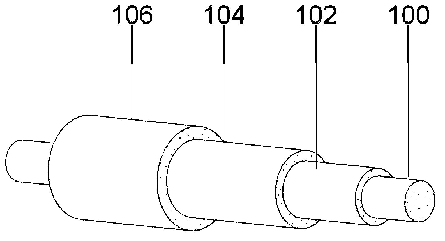 Method for forming insulating layer on overhead power transmission line