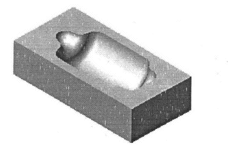 Method for preparing forging mould by double-layer metal resurfacing welding based on cast steel substrate