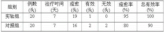 Veterinary oxytetracycline hydrochloride chewable tablet and preparation method thereof