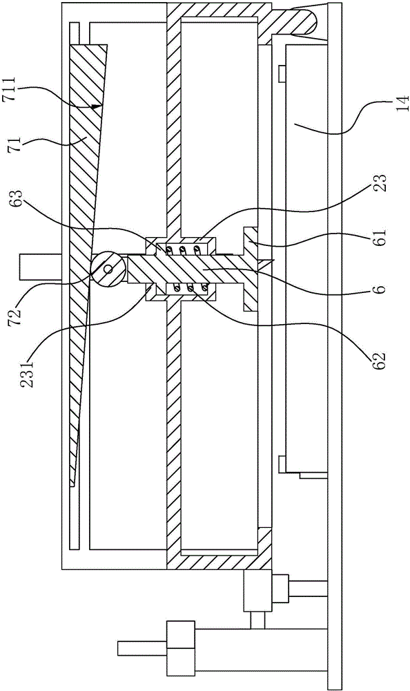 Building tile cutting device