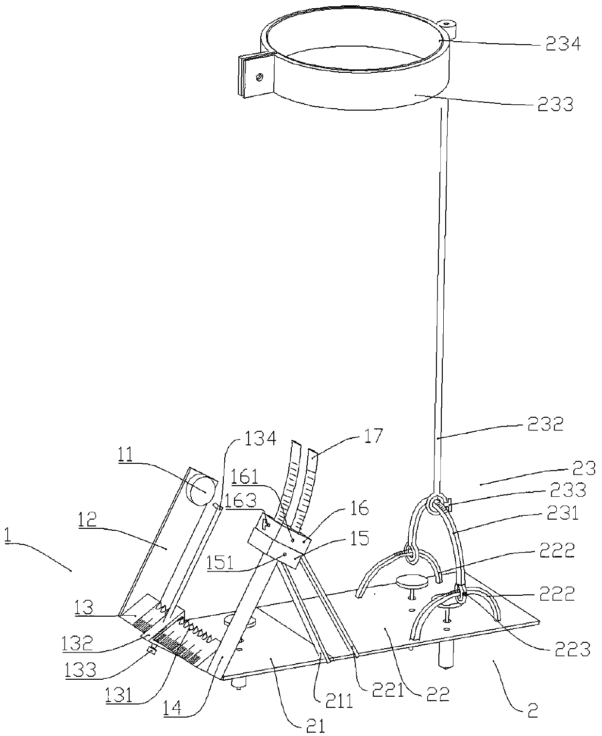 Talipes equinovarus osteotomy orthopedic guider