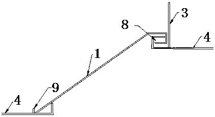 A slope type anti-wave fish artificial breeding and spawning device