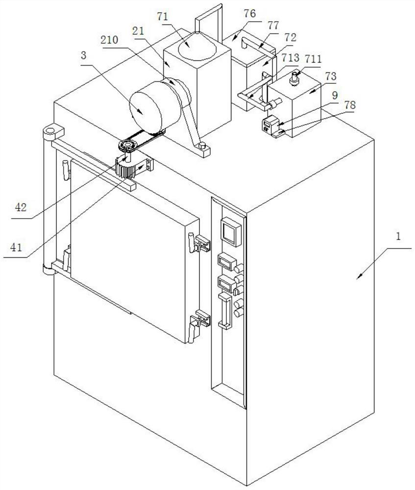 Powder metallurgy sintering furnace and sintering process thereof