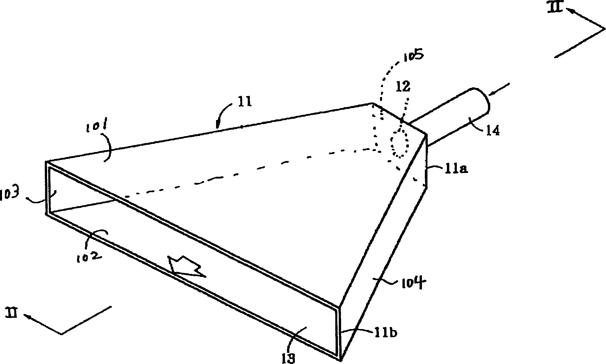 Gas shielded welding device