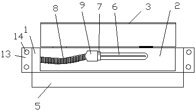 Sterilization and illumination integrated type indoor lamp