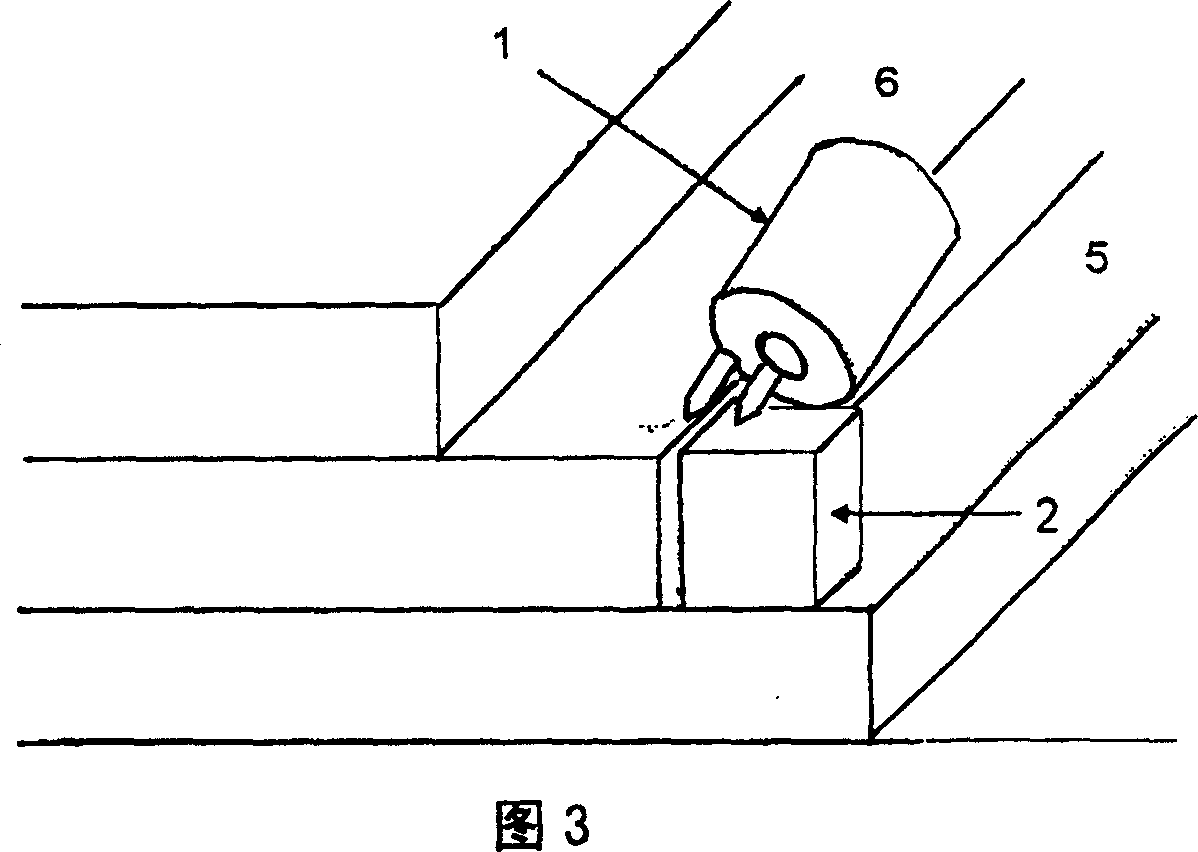 Test fixture in high frequency measuring chip of laser in structure of monocoplanar electrode