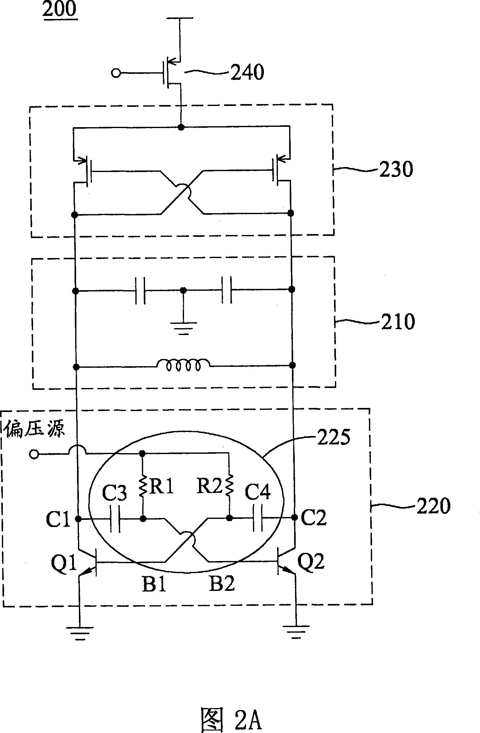 Oscillator, negative resistance circuit and its oscillating method