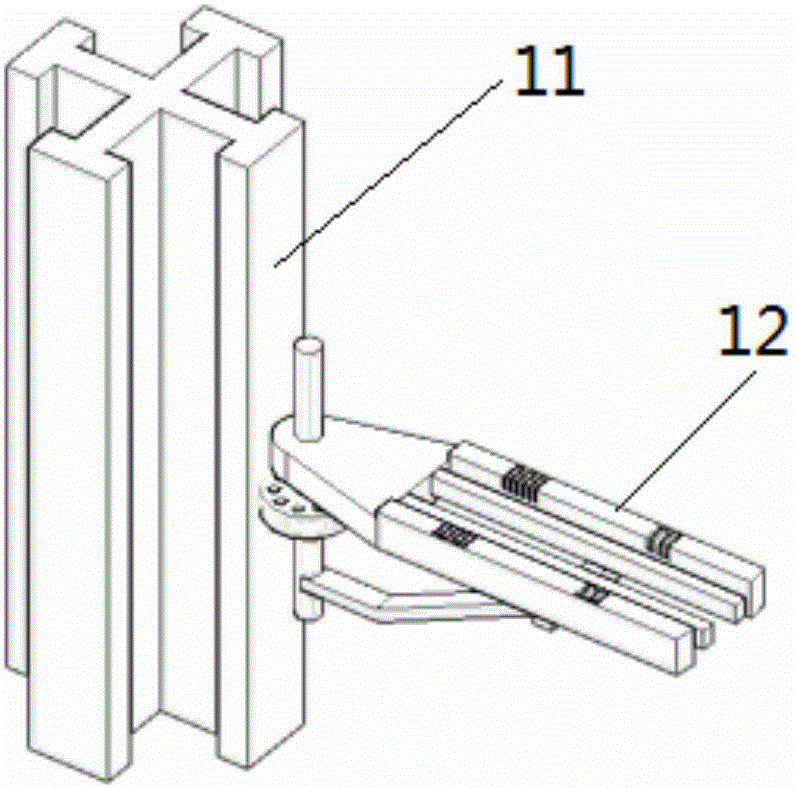 Intelligentized automatic placing-in and taking-out parking garage