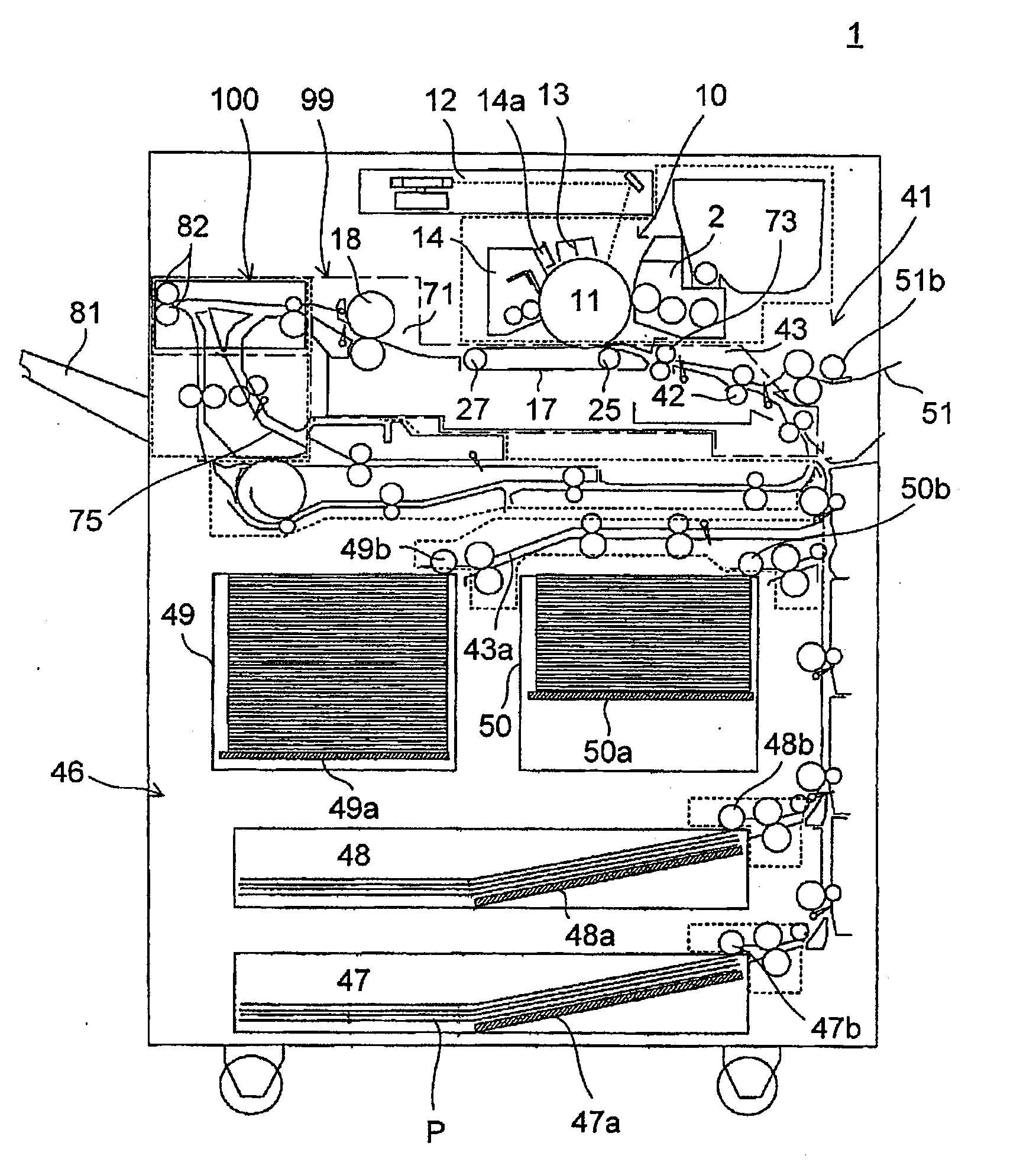 Sheet-conveying device and image-forming apparatus including the same