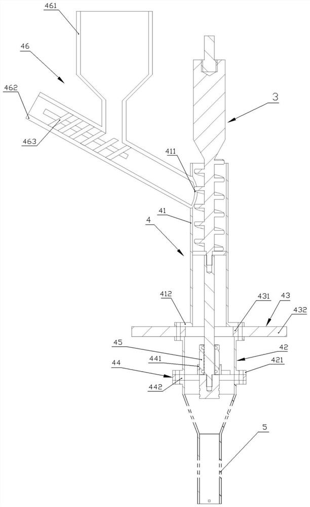 Feed pressure assembly for ultrasonic plasticizing system