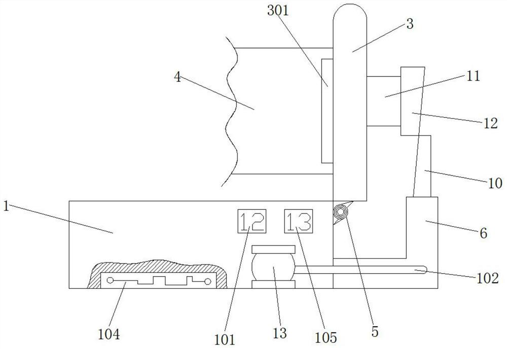 Foot drop care device for critically ill patients