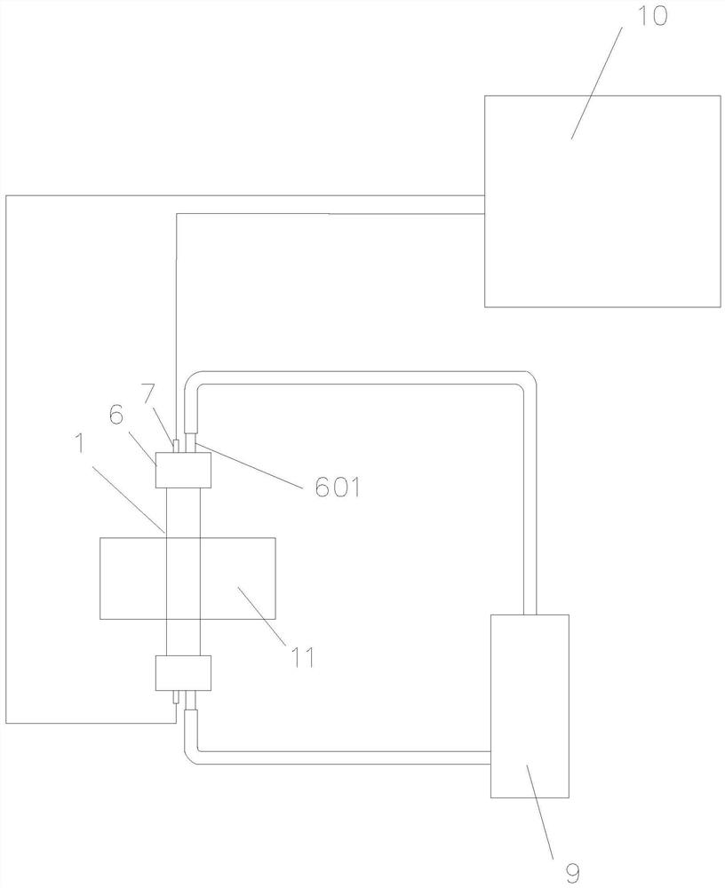 In-situ electrochemical reaction tank for electron paramagnetic resonance instrument