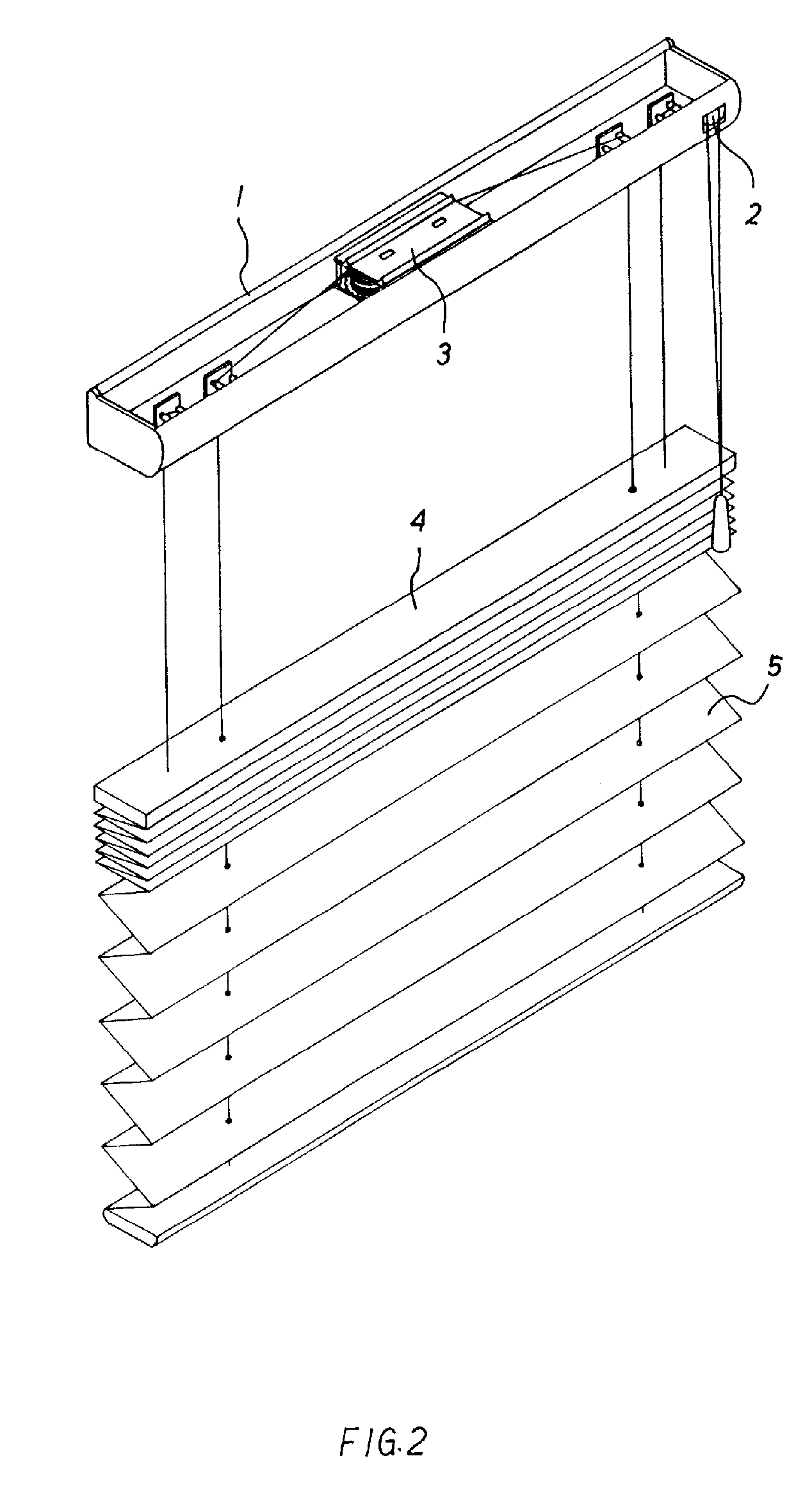 Curtain device with an upper and lower section thereof