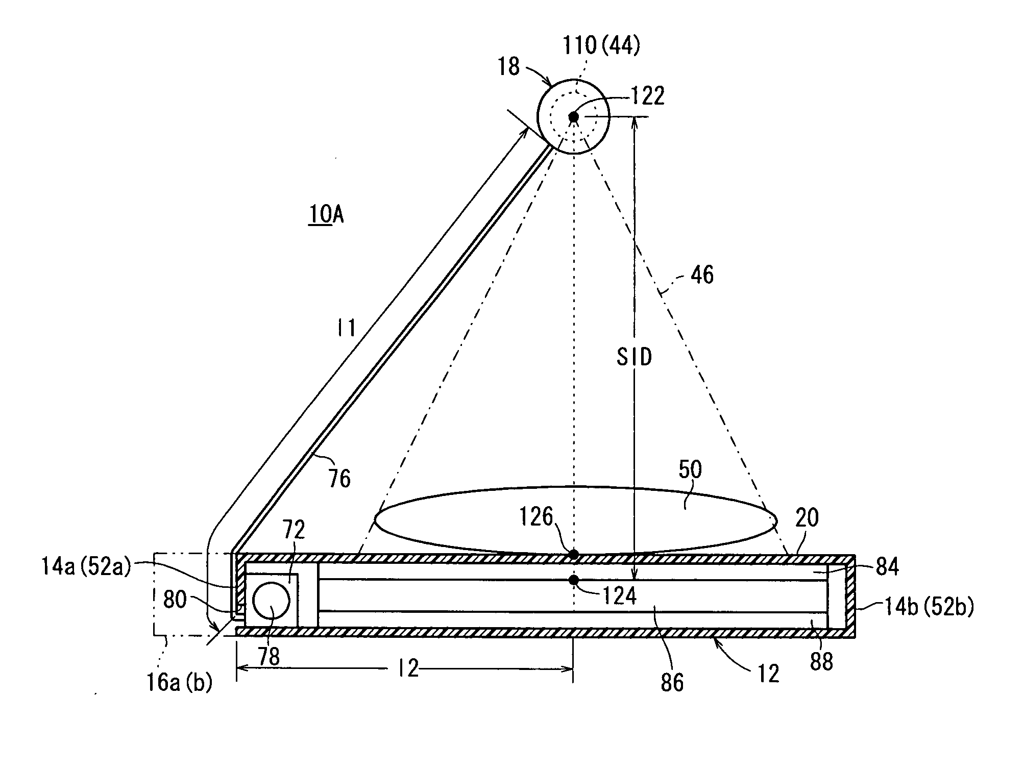 Radiographic image capturing apparatus and radiographic image capturing system