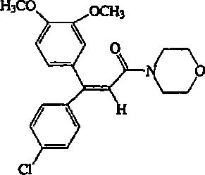 Bactericide composition containing dimethomorph