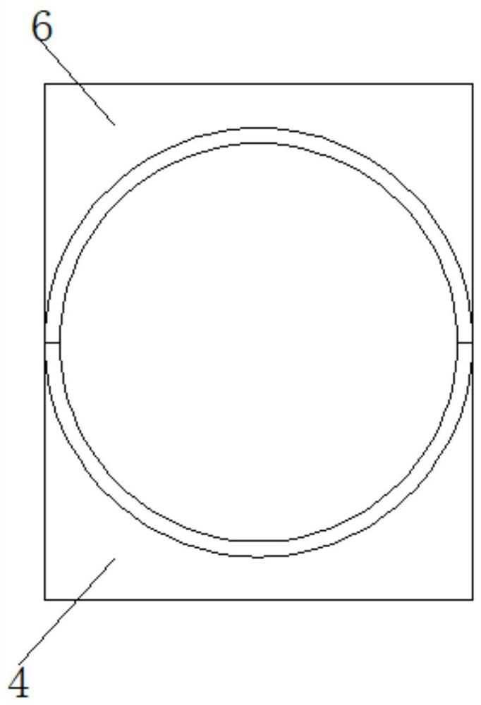 Horizontal pressure vessel with auxiliary locking structure