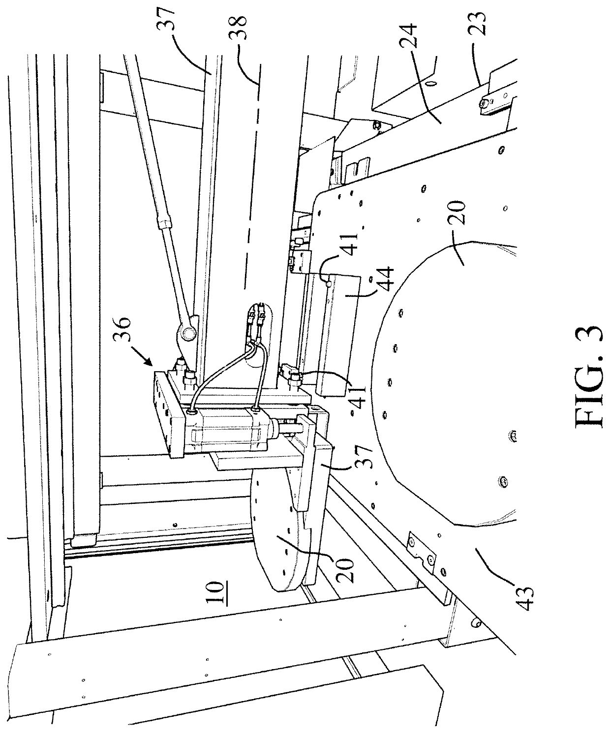 Delivery apparatus for moving workpieces