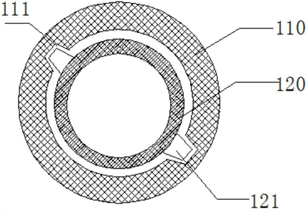 Test sample storage device for geosynthetic materials