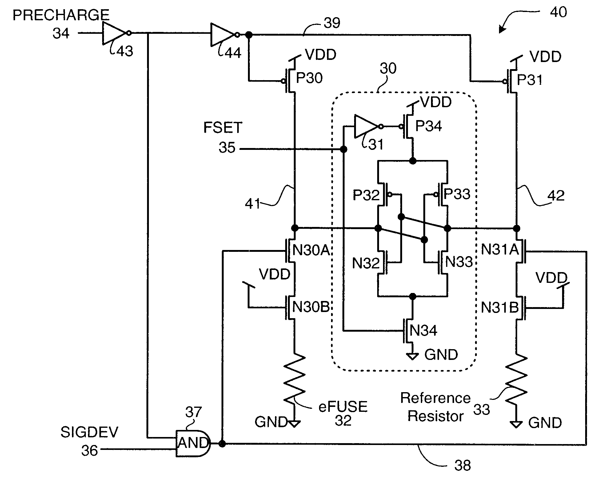Electrically Programmable Fuse Sense Circuit