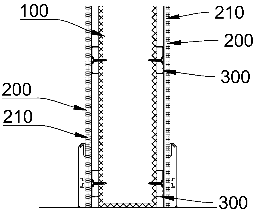 Quick-assembly wall