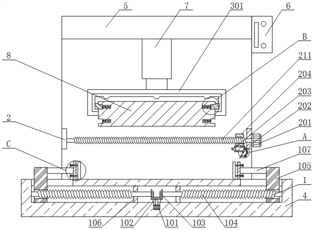 Hydraulic device for composite board production