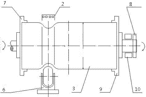 Waveform furnace pipe spinning forming process