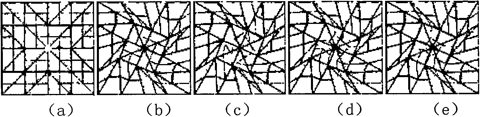 Deformation method based on control meshes