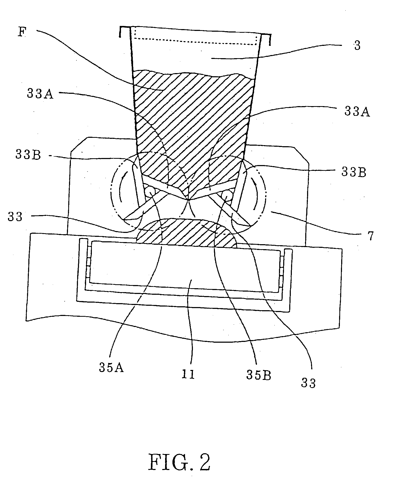 Apparatus and method for supplying food dough