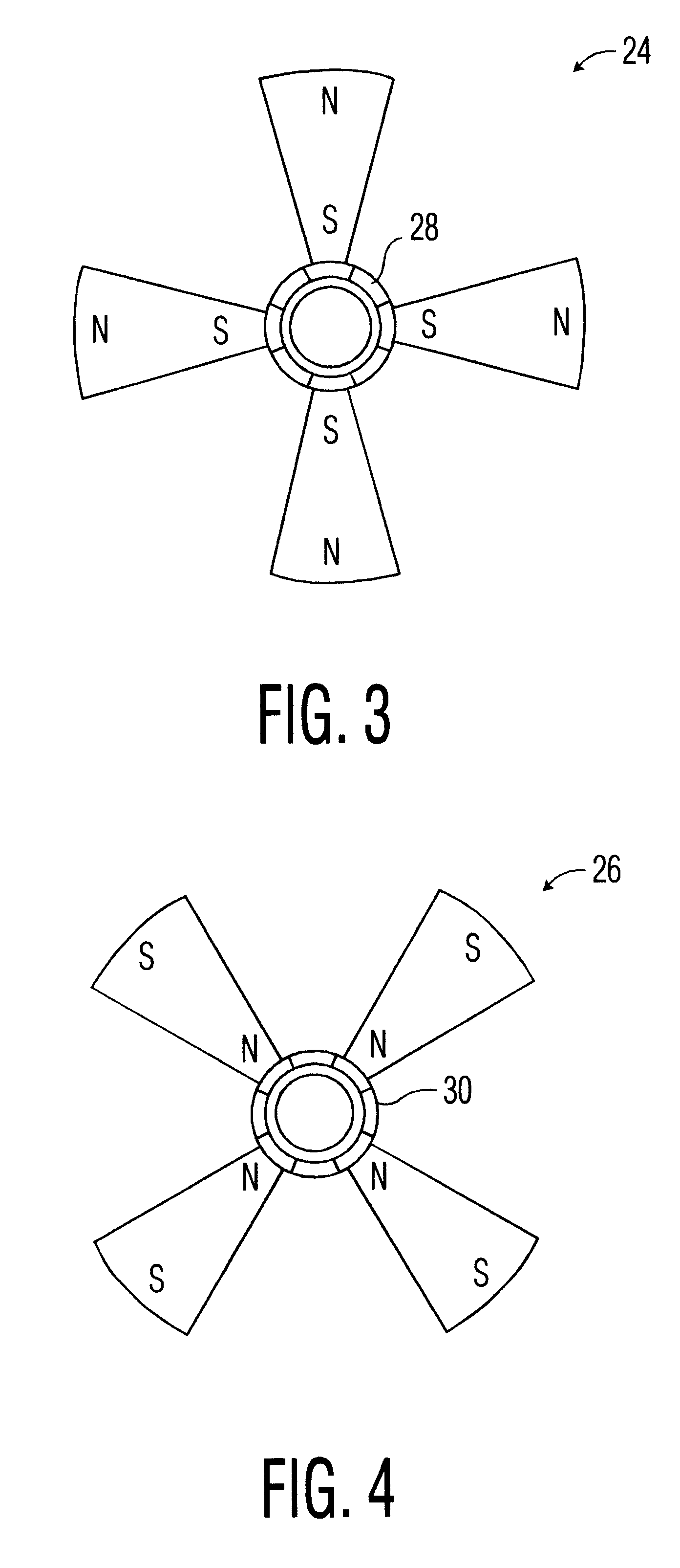Fan with magnetic blades