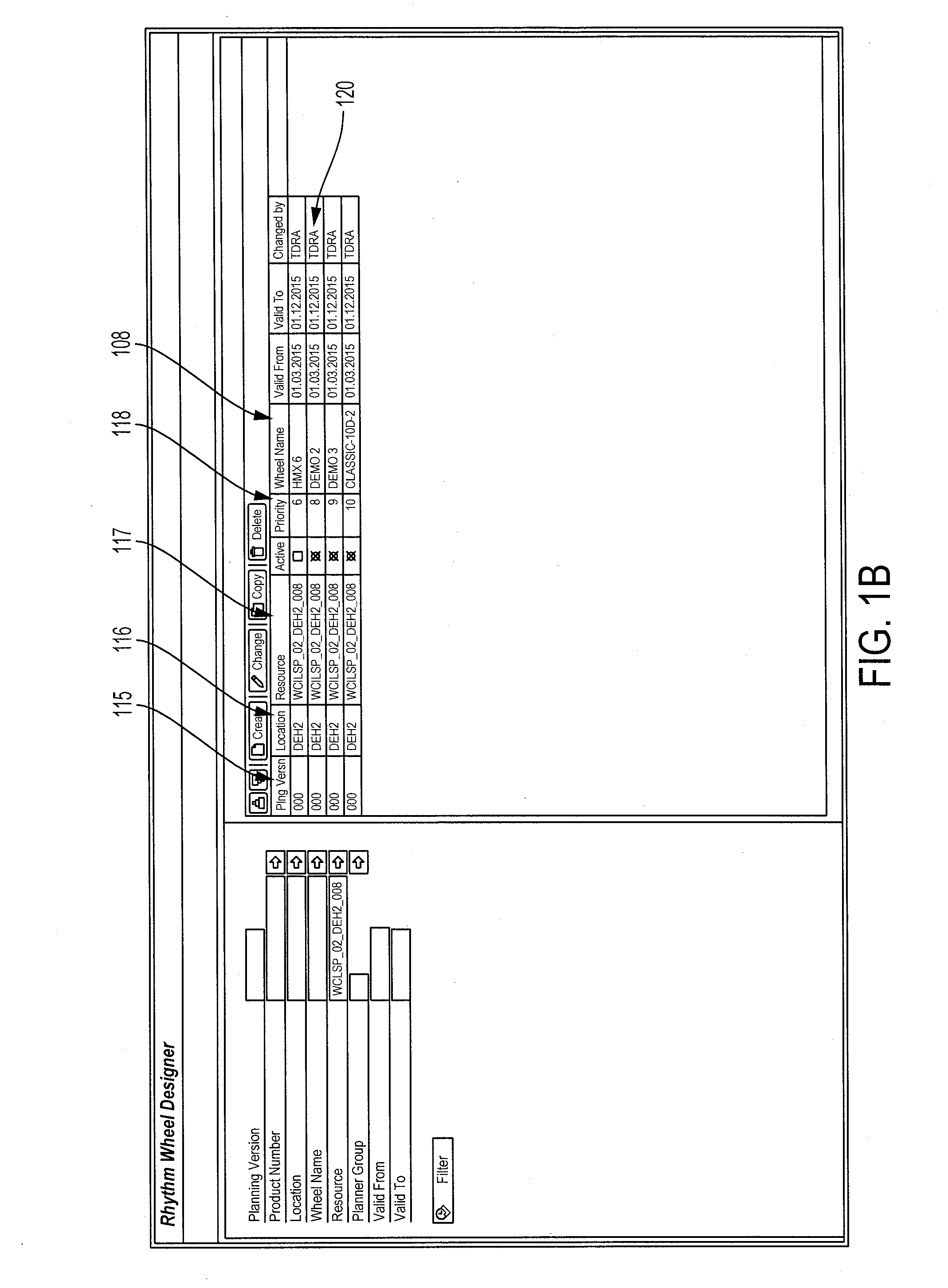 System and method for high-mix wheels for capacity planning resource planning and material resource planning