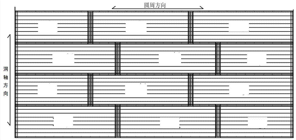 Assembly type corrugated steel arch-shaped shed-tunnel structure