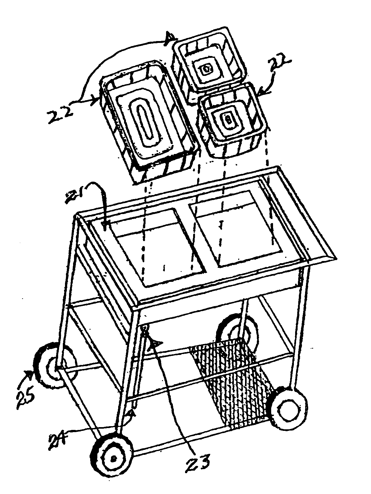 Portable steam table