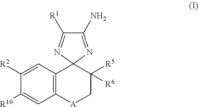 Cyclohexane-1,2′-naphthalene-1′,2″-imidazol compounds and their use as BACE inhibitors