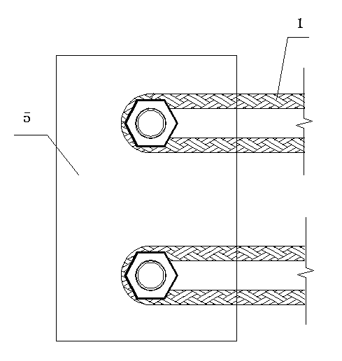 Method for strengthening reinforced concrete beam through distributed external prestressing cables
