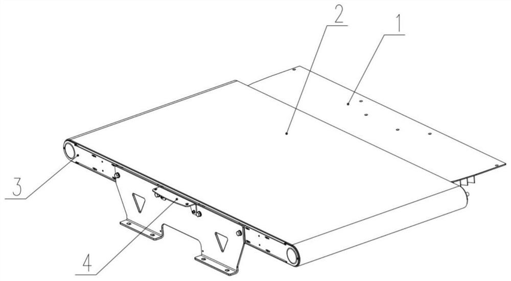 Assembling method of parcel cross belt sorting trolley