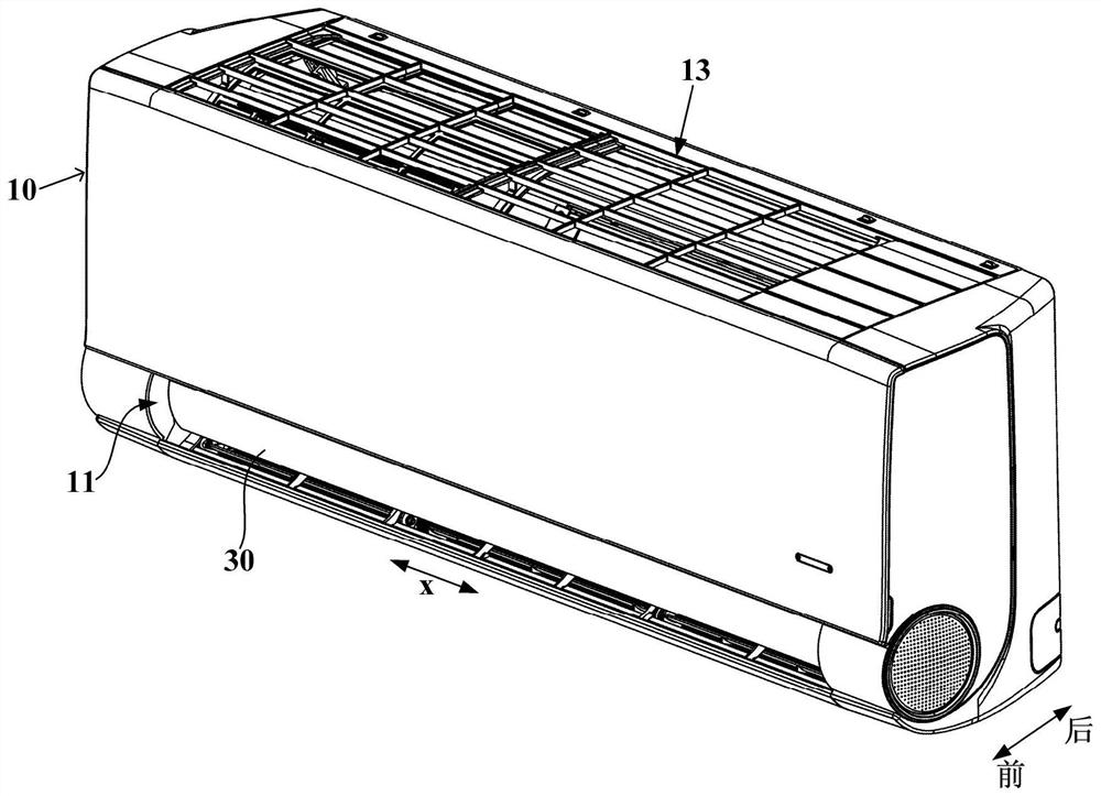 Control method of wall-mounted air conditioner indoor unit and computer storage medium
