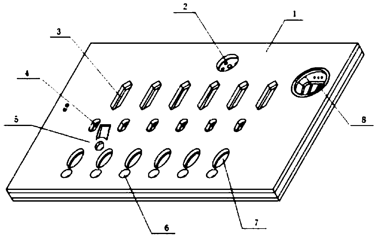 Multi-index microfluidic chip and using method thereof