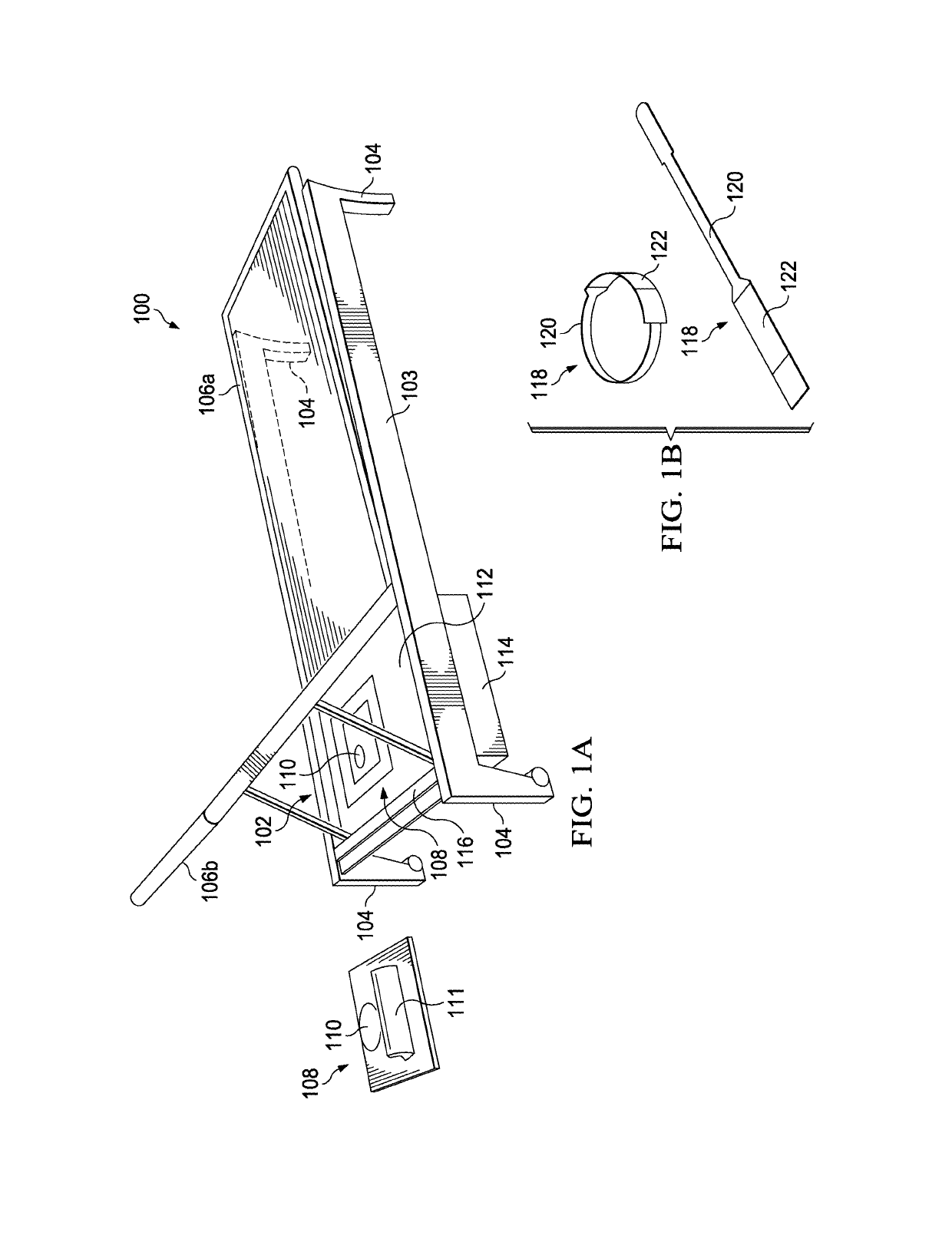 Outdoor chaise lounge with integrated lock-box and communications system