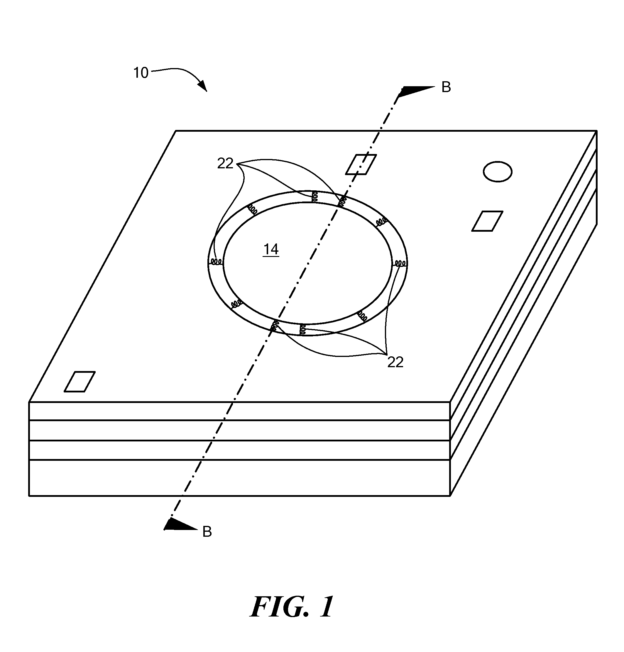 Microphone with Reduced Parasitic Capacitance