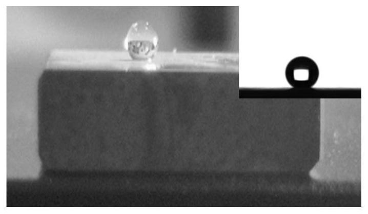 One-step green preparation method of copper-based super-hydrophobic ...