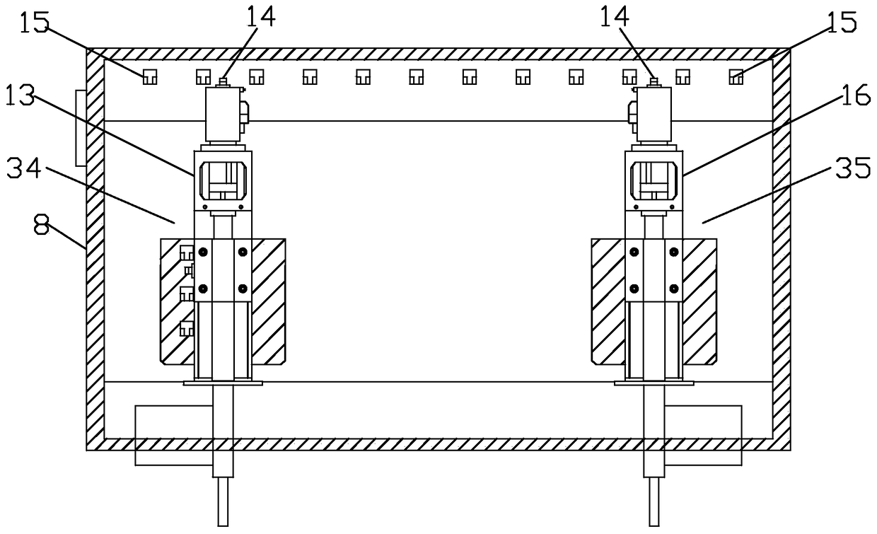 A continuous steel cutting line