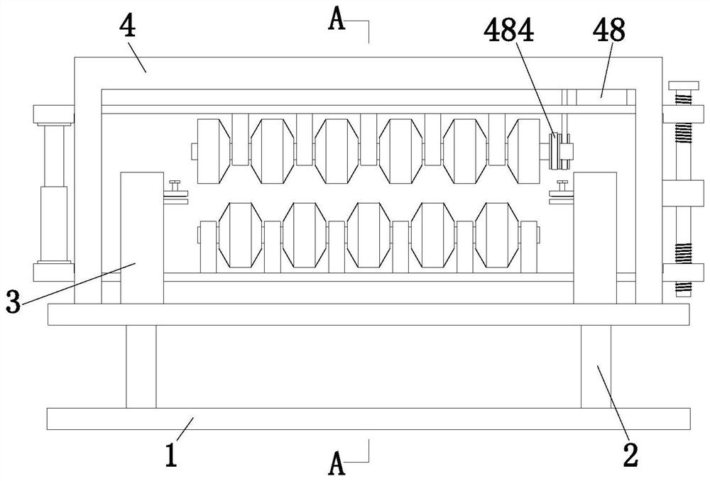 A kind of manufacturing process of color steel corrugated board